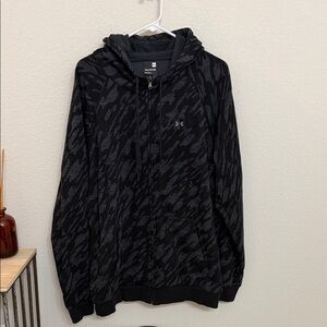 Under Armour Camouflage Black and Gray Jacket